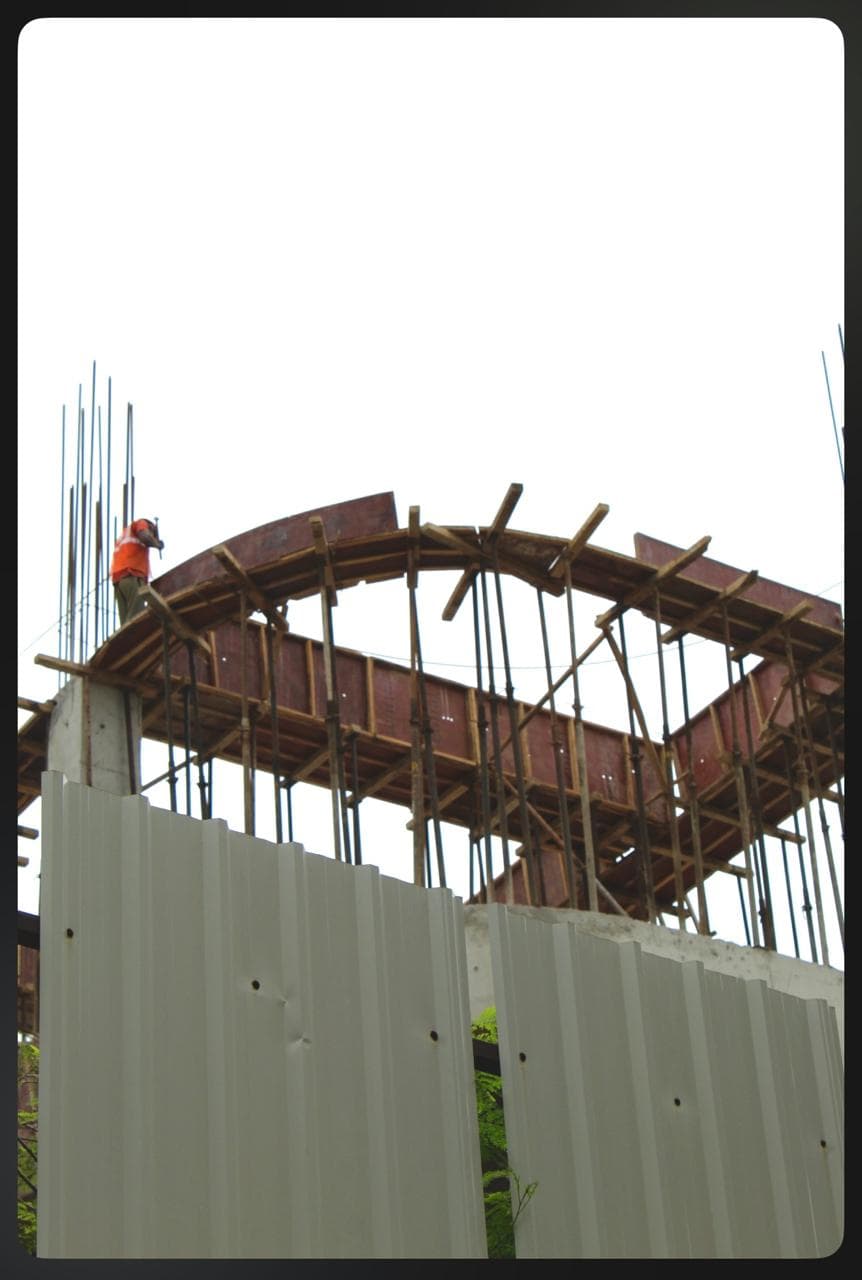 construction of the new acad block